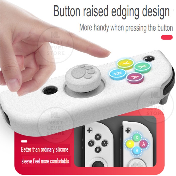 IINE Silicone Full Protective Sleeve Joycon Joy-con Nintendo Switch