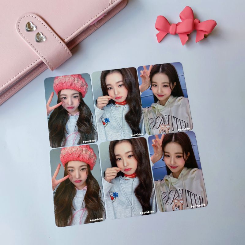 photocard wonyoung kirsh cupi baret teddy pc ive