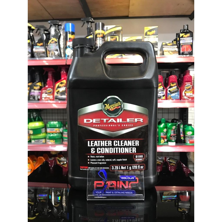 Meguiars D18001 LEATHER CLEANER &amp; CONDITIONER 3,79L