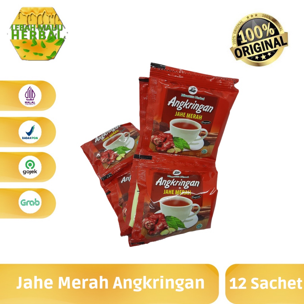 

Jahe Merah Angkringan - Minuman Hangat Jahe - 12 Sachet