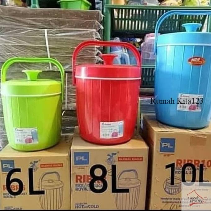 Termos Es / Termos Nasi 8L Global Eagle Lion Star Maspion