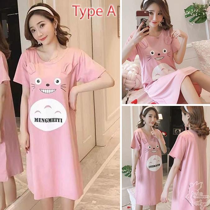 Daster Baju Tidur Ibu Hamil Menyusui