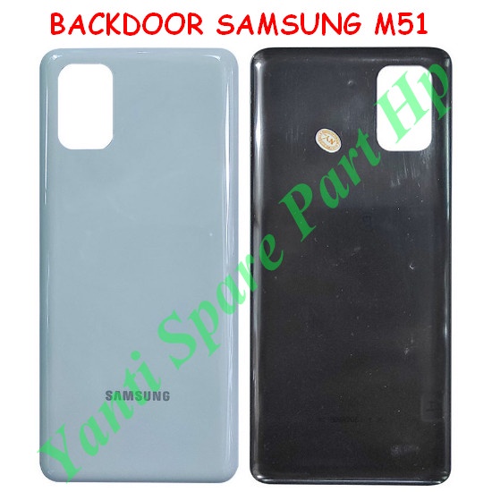 Backdoor Tutup Belakang Samsung M51 M515 Original New