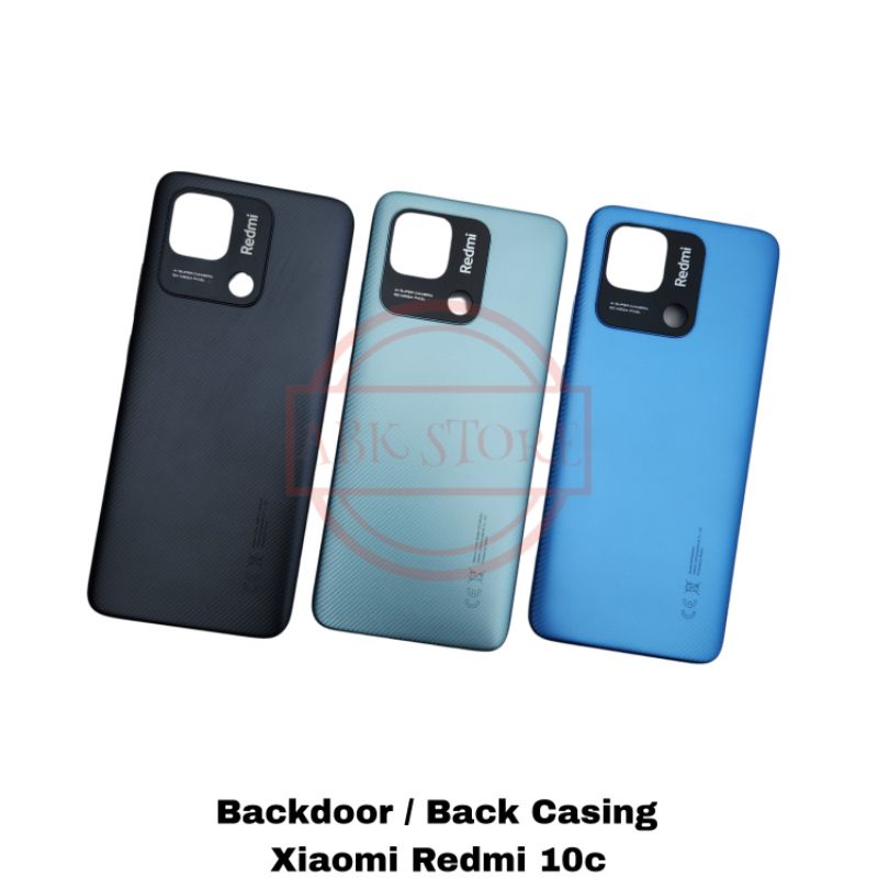 TUTUP BELAKANG BACKDOOR BACKCOVER BACK CASING XIAOMI REDMI 10C HOUSING