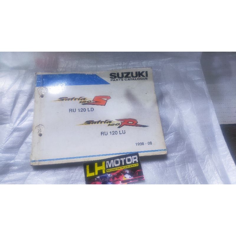 buku catalog satria S & R lengkap asli baru