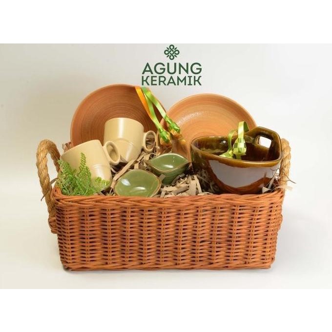 

MURAH HAMPERS AGUNG KERAMIK WOOD SERIES|PARSEL WEDDING LEBARAN NATAL G6945654ERE