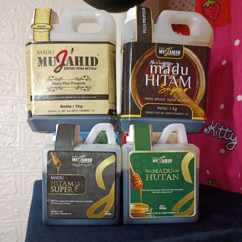 

Madu Mujahid / Madu Hutan ( Manis / Pahit / Propolis )