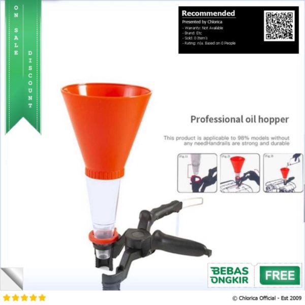 

Dijual Veconor Set Corong Cairan Kendaraan Oil Funnel With Clamp - E020089 - Merah Etc Murah