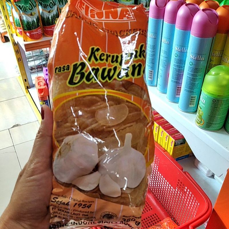 

Finna kerupuk bawang putih 380g