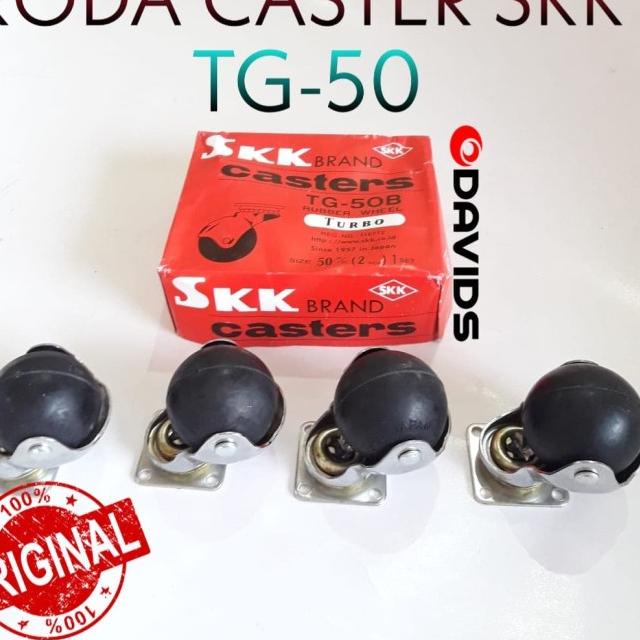 RODA ETALASE CASTER BULAT KARET 2" (5CM) SKK/ RODA SKK TURBO TG50