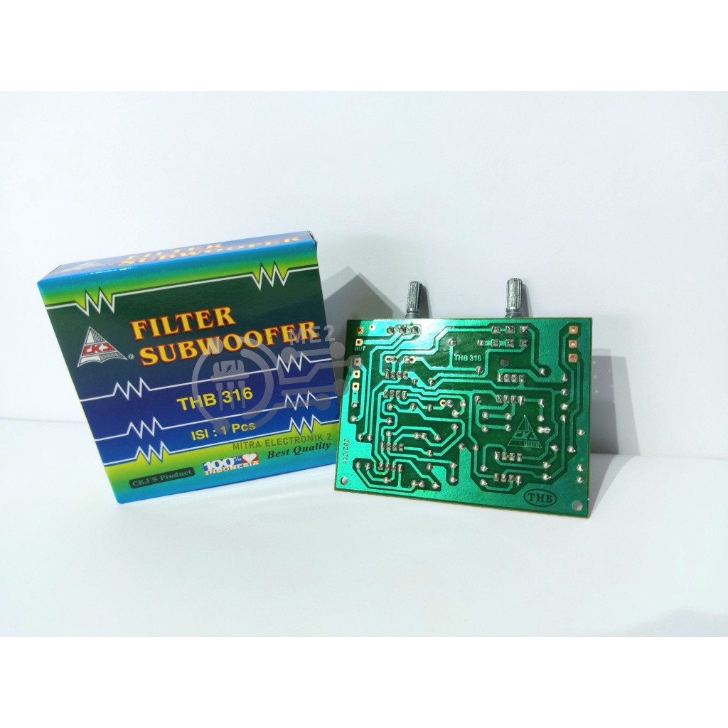 Kit Power Amplifier Filter Subwoofer 2 potensio THB 316 CKJ