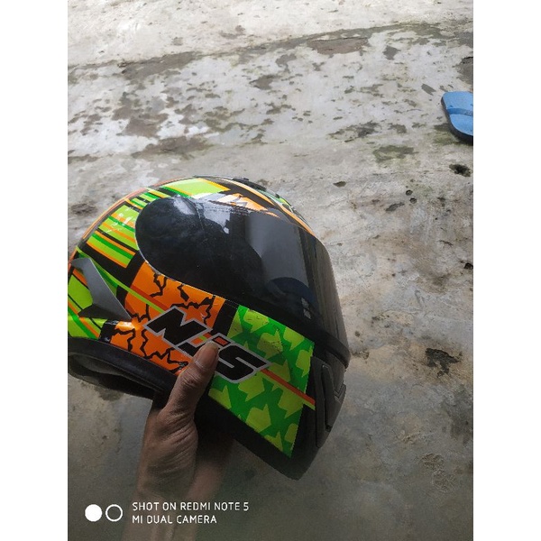 helm fullface NJS SHADOW