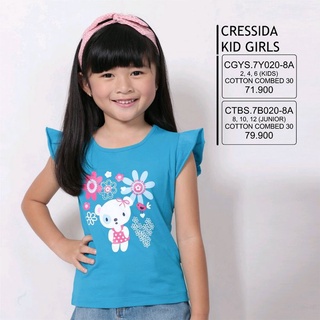 Baju / Kaos CRESSIDA Anak perempuan Motif Bunga