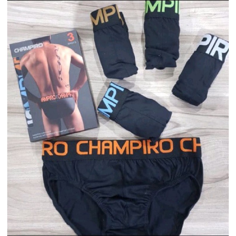 Clana Dalam pria  -CHAMPIRO 1 boks isi 3 pcs
