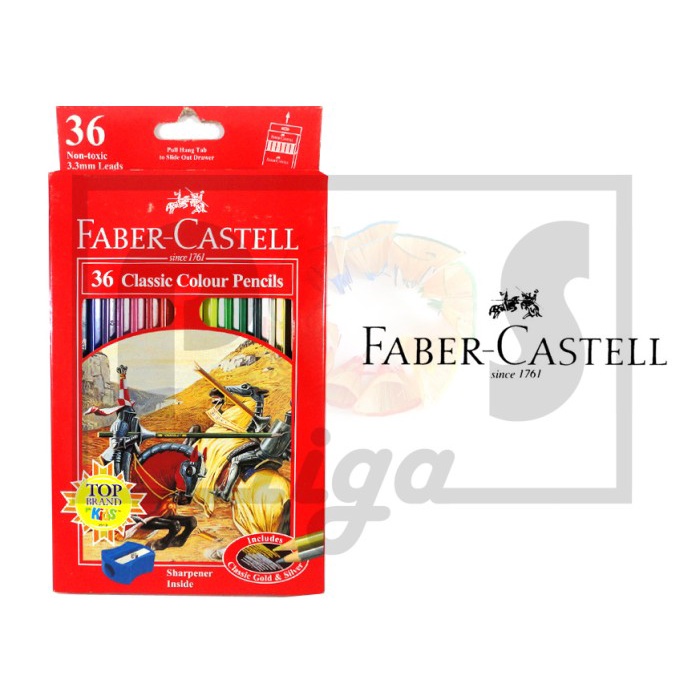 

PENSIL WARNA FABER CASTELL CLASSIC 36