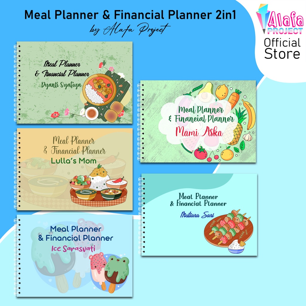 

AlafaProject Meal Planner & Financial Planner / Buku Catatan Keuangan 011-016