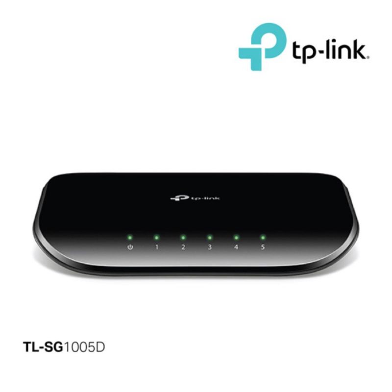 TP-LINK TL-SG1005D SWITCH HUB 5 PORT GIGABIT Desktop TPLINK TL-SG1005D