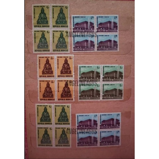 

Prangko Kuno Koleksi Hari Bank 5 Djuli 1963
