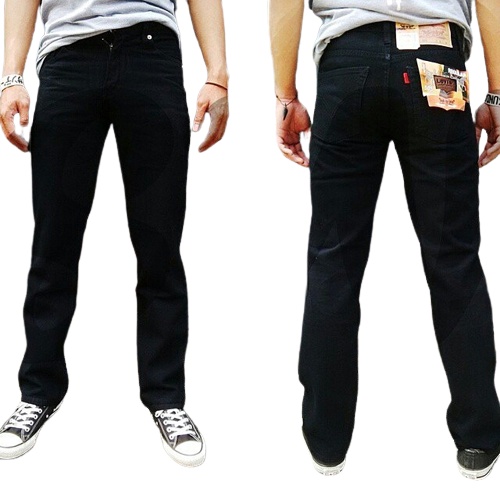 Celana Panjang Jeans Standar Jumbo Pria Non Street Big Size 35-44