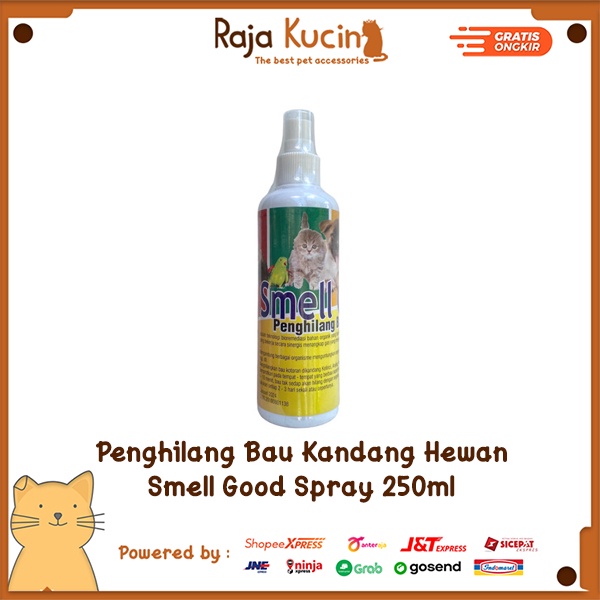 Penghilang bau kandang kucing anjing kelinci Smell Good Spray 250ml