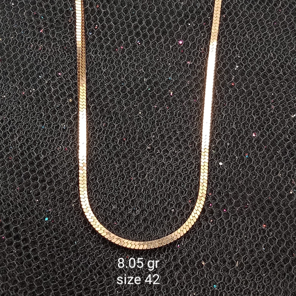 Kalung emas 17K - 8.05 gr kadar 750 - 3883