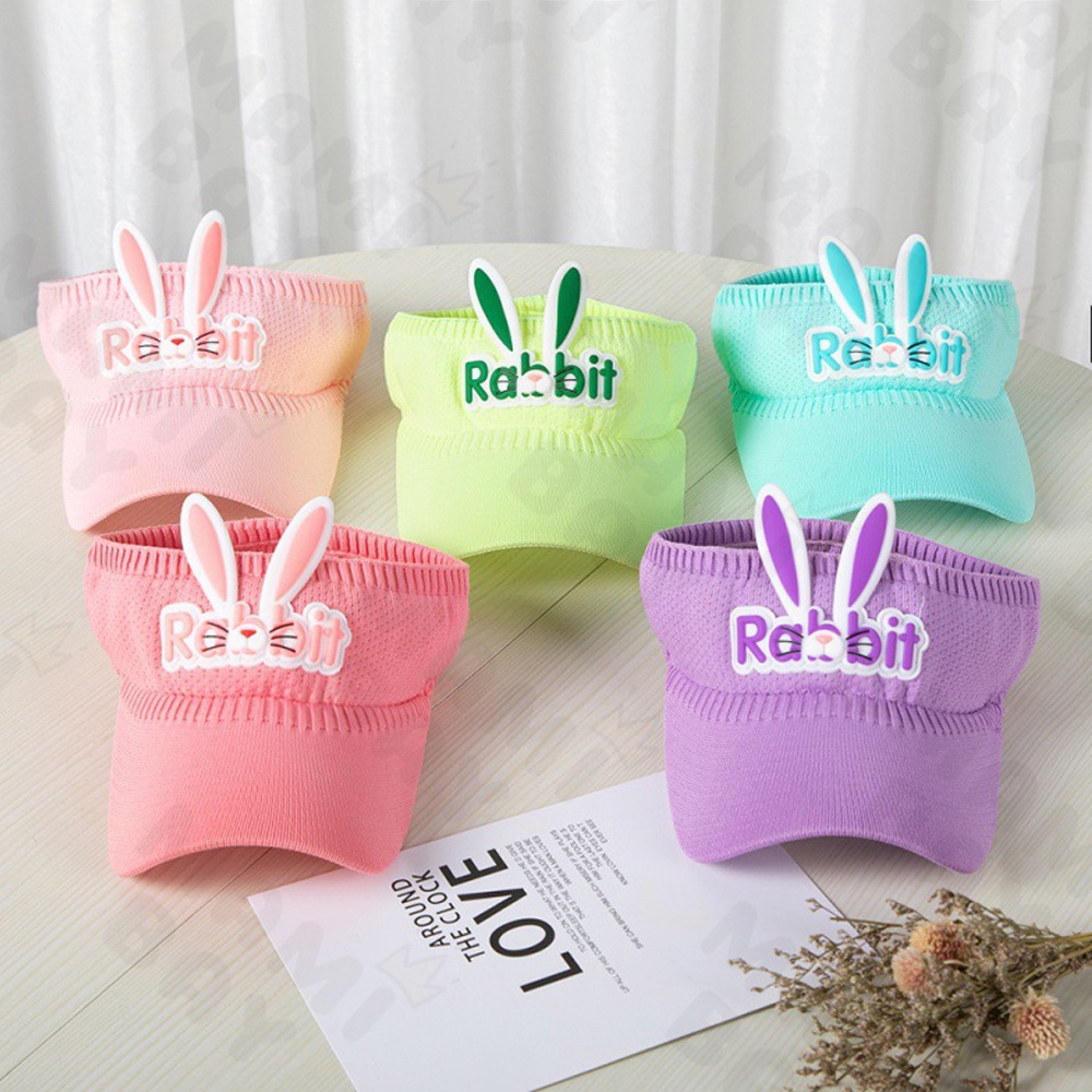 OKEYI Topi anak perempuan lucu/Topi pantai anak/Topi golf anak rabbit