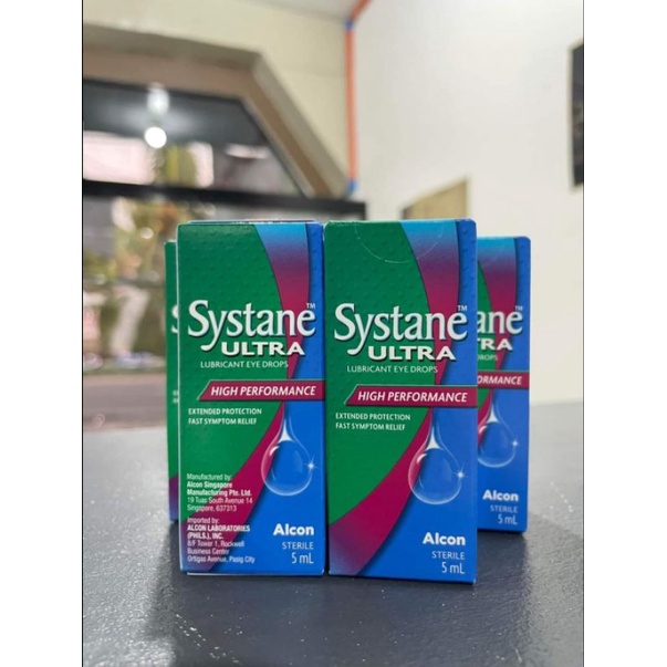 Alcon Systane Ultra Lubricant Eye Drops 5ml / Systane Ultra HIGH PERFORMANCE 5ml by ALCON / Tetes Systane Ultra 5ml