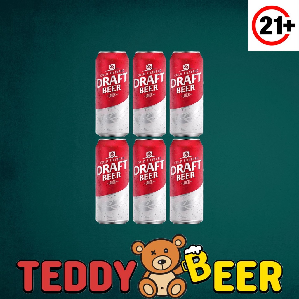 Bali Hai Draft Beer Paket 6 Kaleng [500ml]