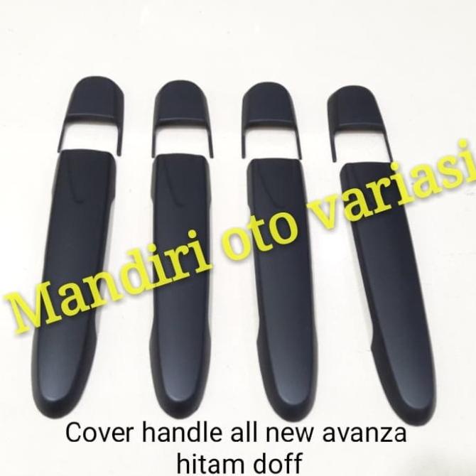 All New Avanza Pegangan Pintu Cover Handle Hitam Doff