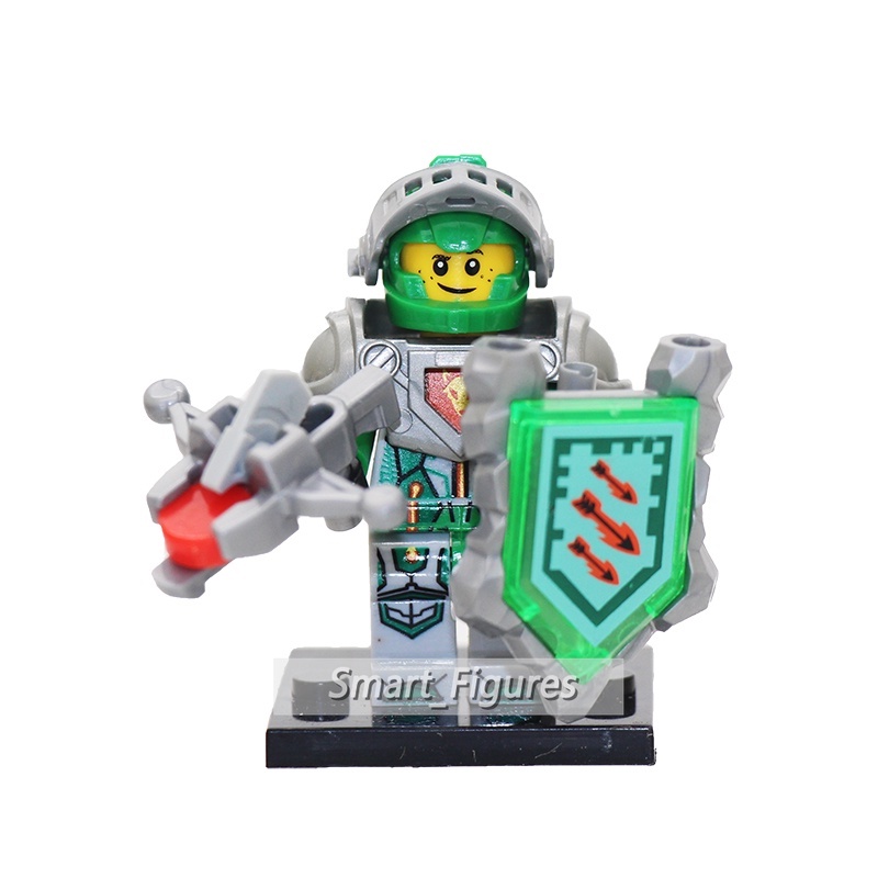 Nexo Knights Mainan Action Figure Minifigures Lance Richmond Macy Clay Aaron Lavaria Beast Master Untuk Hadiah JR807