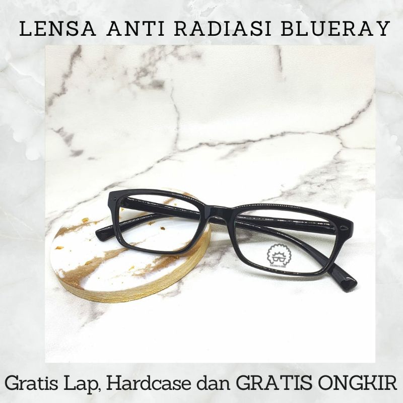 Frame Kacamata Pria Sporty Anti Radiasi Photocromic Murah Model Kotam Minus | Kecamata Cowok Fotocro