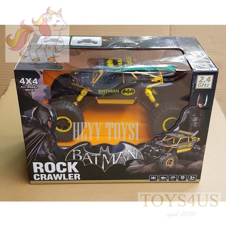 Toys4Us - MAINAN MOBIL RC 4X4 AVANGERS ROCK CRAWLERS MOBIL REMOTE CONTROL OFFROAD 4WD SCALE 1:18 MAI