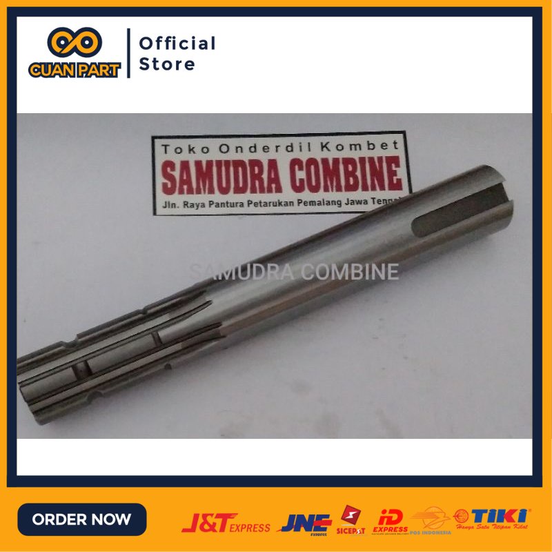 Shaft CD2, as lurus new yanmar original for combine harvester / mesin panen padi / kombet CUAN PART