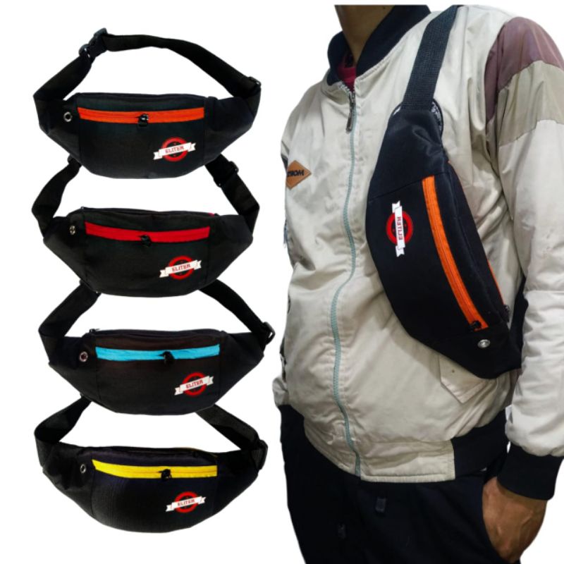 WAISTBAG ELITER PRIA WANITA HARGA GROSIR TAS PINGGANG