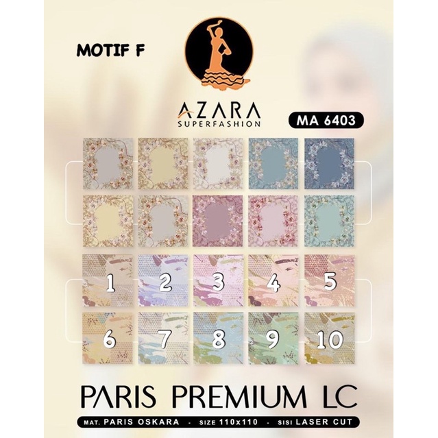 [PART 2] SEGIEMPAT PARIS PREMIUM MOTIF LC AZARA