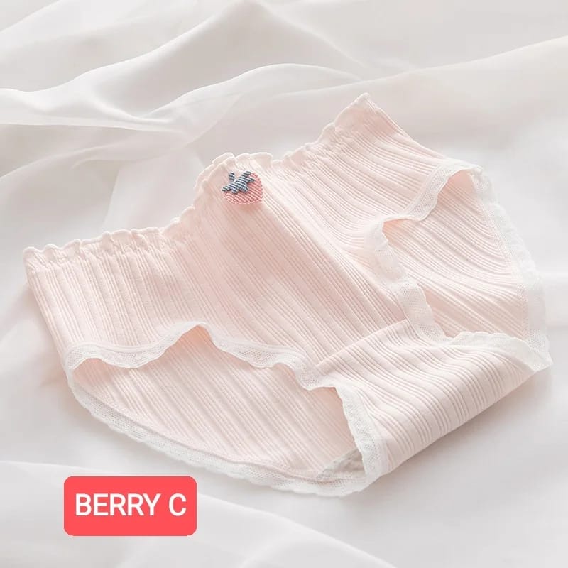 BERRY PANTIE CELANA DALAM REMAJA ABG WANITA ALA KOREA IMPORT NOT SOREX PAKAIAN DALAM KATUN ADEM NYAMAN IMPOR