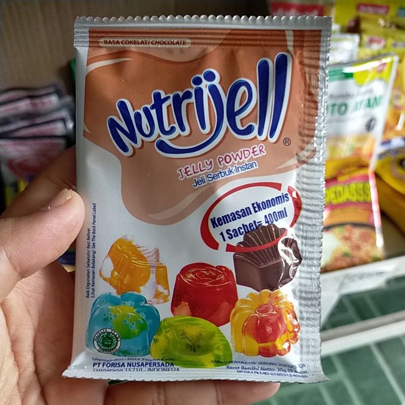 

nutrijell coklat berat 20 gram