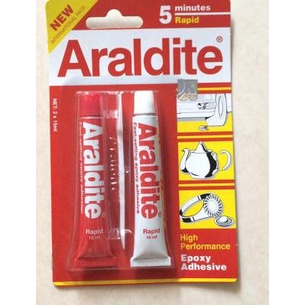 

LEM EPOXY ARALDITE ASLI.. MERAH