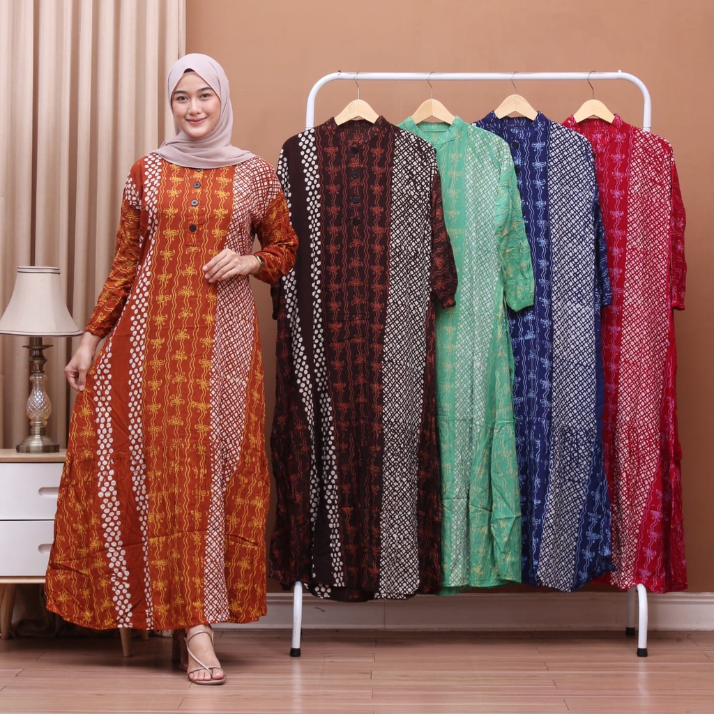 TERBARU GAMIS RAYON PREMIUM| HOMEY DRESS CANDI MEKAR|GAMIS TWILL ORI|GAMIS BUSUI JUMBO|GAMIS SYARI