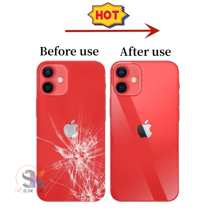 New dark purple back cover screen protector for iPhone 14 Pro Max back cover tempered glass 13 Pro Max scratch-resistant fingerprint-resistant Pelindung Layar tempered glass