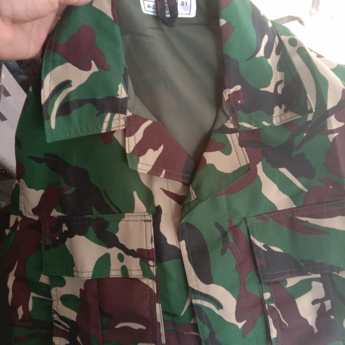 Baju Pdl Tni Doreng Malvinas Baju Pdl Semi Wool Boloteli Puring
