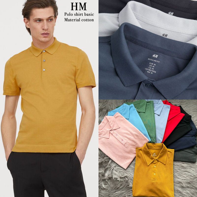 Hm basic  polo shirt