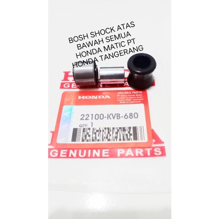 BOSH SHOCK+KARET BELAKANG RING 14 SHOCK ATAS BAWAH VARIO BEAT VARIO SCOOPY ASLI