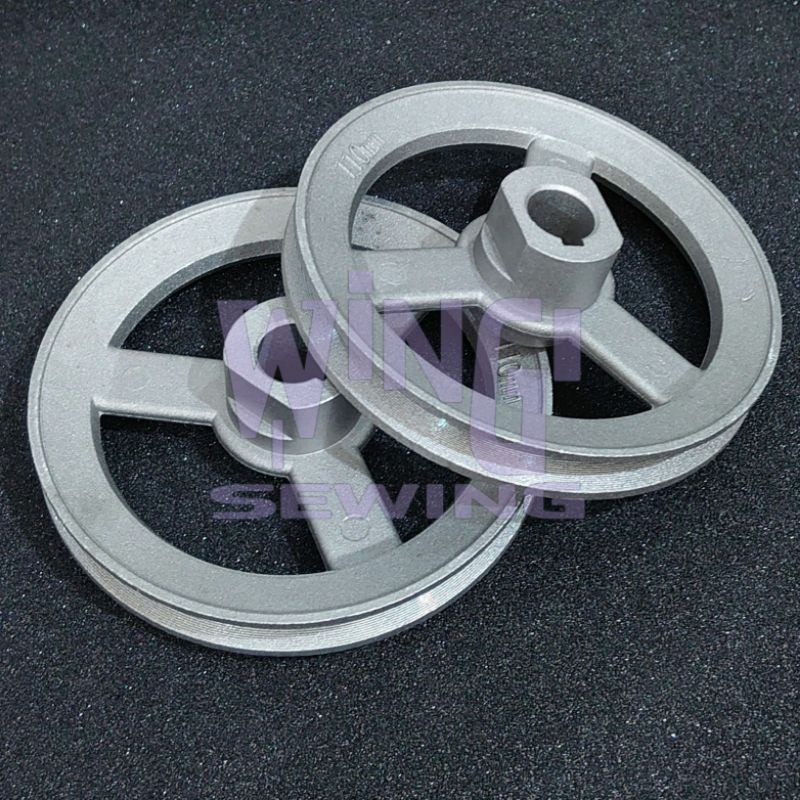 Poli 110mm Pulley Poly Dinamo Mesin Jahit Obras dan Industri Jarum 1