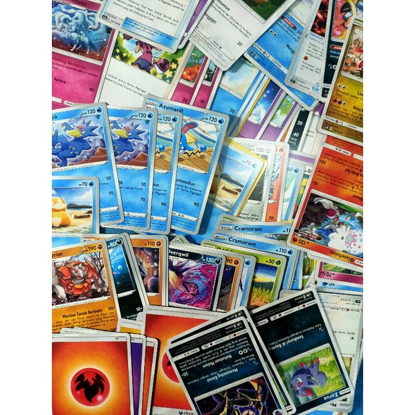 Kartu TCG Pokemon Original Indonesia 50 Pcs