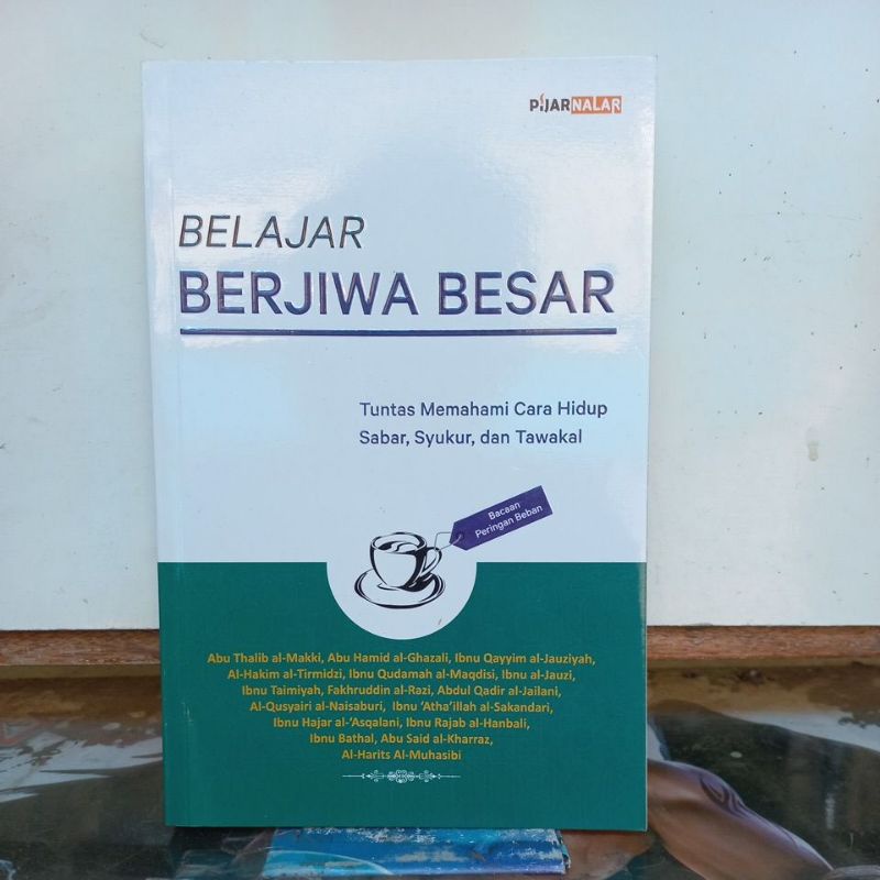 Jual Buku Motivasi Belajar Berjiwa Besar Tuntas Memahami Cara Hidup Sabar Syukur Dan Tawakal