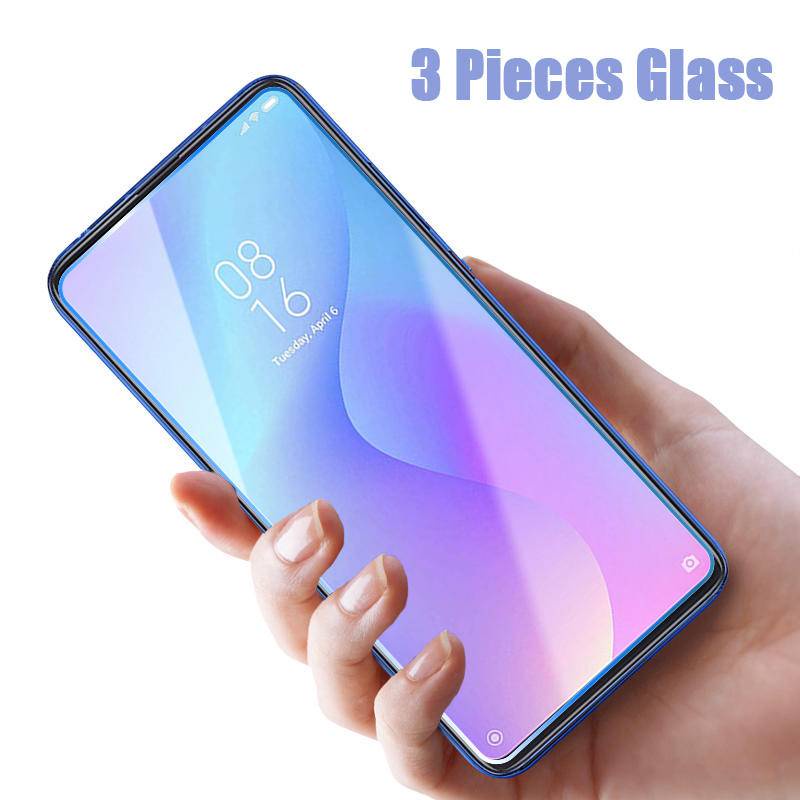 3pcs Pelindung Layar Tempered Glass Untuk Xiaomi Poco X3 X3 NFC M5S M5 Pro Poco F3 F4 GT F2 Pro M3 M4 X4 Pro 5G