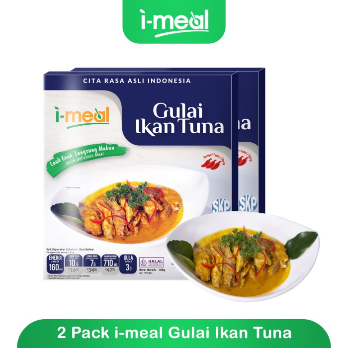 

Gulai Ikan Tuna 100 g i-meal Siap Makan - 2 pcs