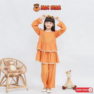 Jual MacBee Baju Anak Perempuan Setelan Tunik Anak Princess Collection