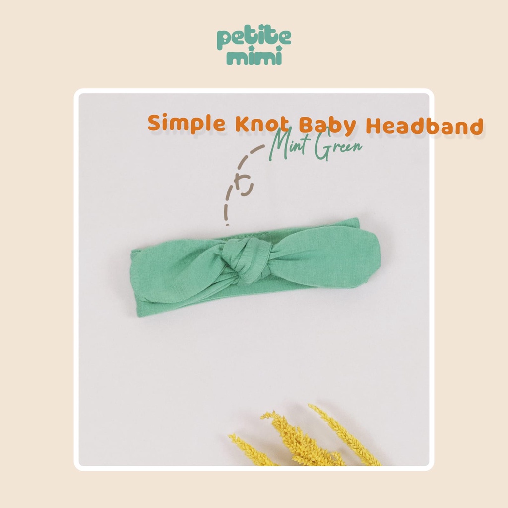 Petite Mimi Bandana Bayi - Simple Knot